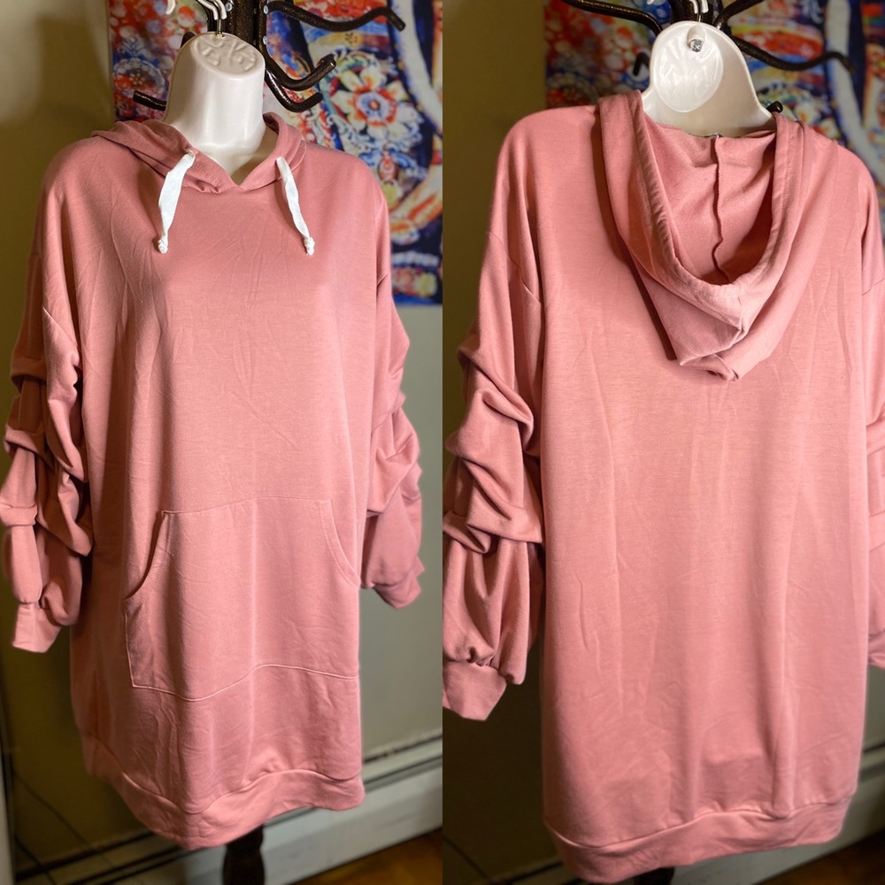 Hooded Sweater Dress